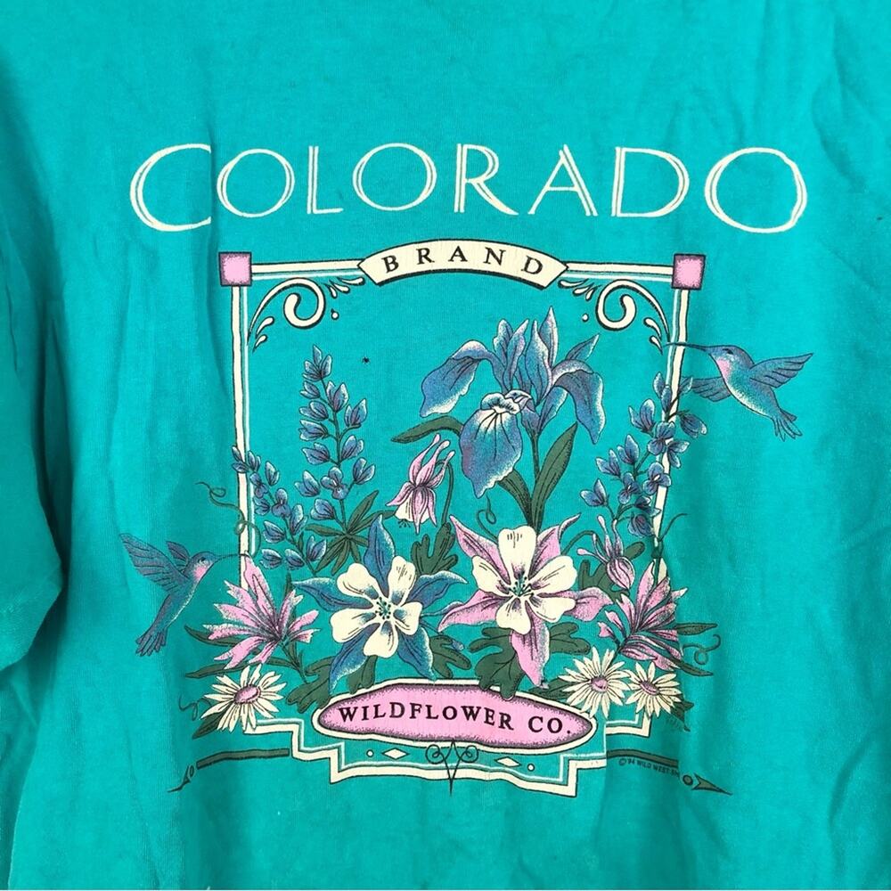Vintage 90’s Colorado Wildflower Shirt